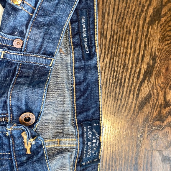 Lucky 361 Vintage straight Jeans 34/30 - Picture 3 of 5